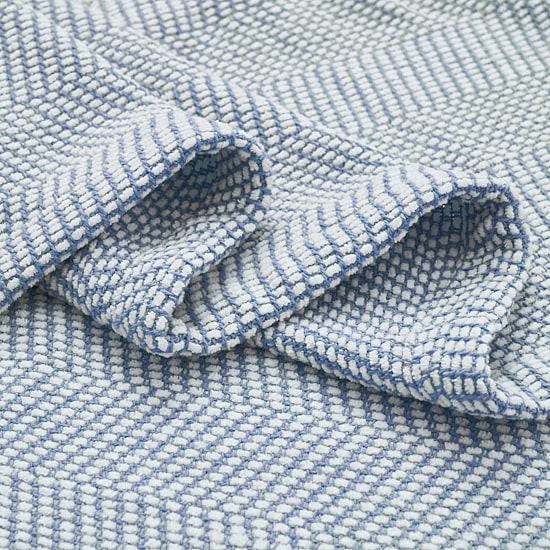 SUPERIOR® Chrisney Chevron Woven All Season 100% Cotton Layering Midweight Blanket