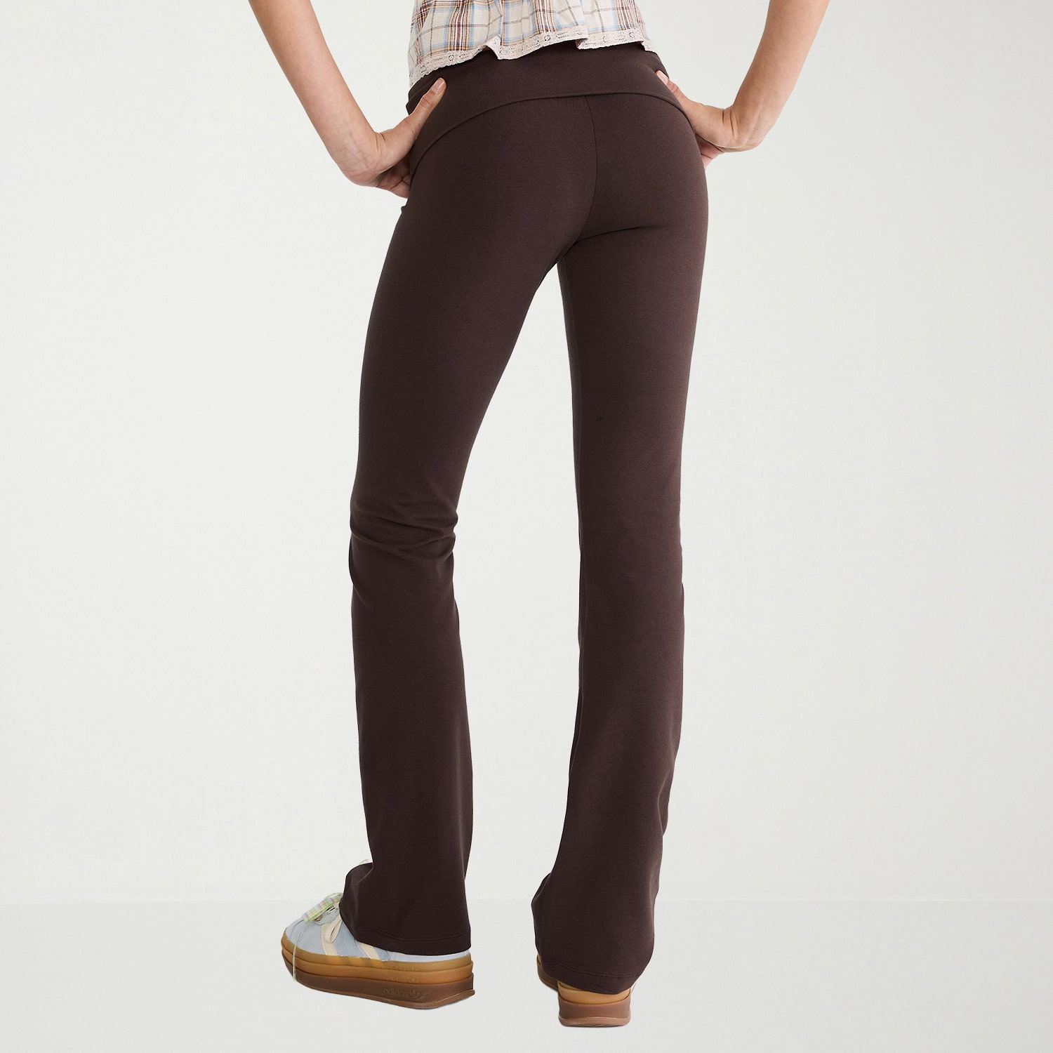 AEROPOSTALE Womens Juniors Bootcut Mid Rise Lounge Pant