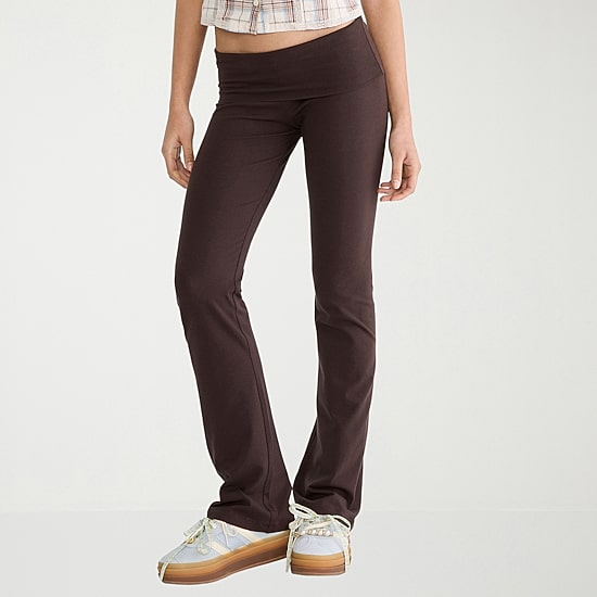 AEROPOSTALE Womens Juniors Bootcut Mid Rise Lounge Pant
