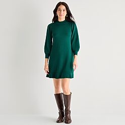 Petites Size Green Dresses - Women