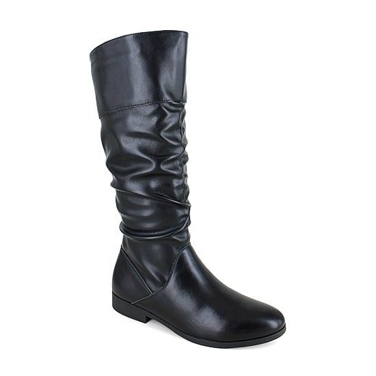 Unionbay Womens Zeina Flat Heel Riding Boots