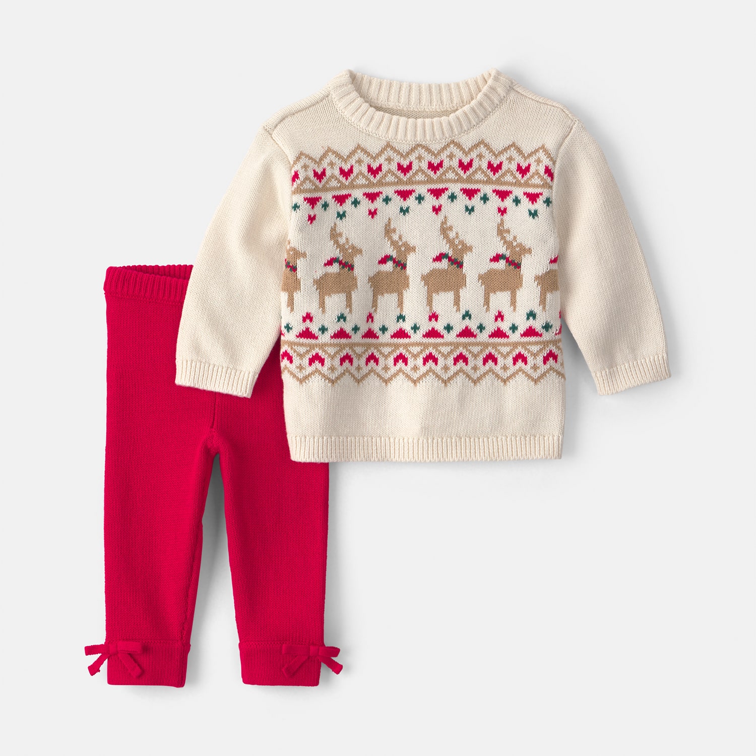 Carter's Holiday Baby Girls 2-pc. Pant Set