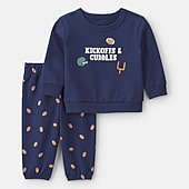 Carter's Football Baby Boys Knit 2-pc. Pant Set