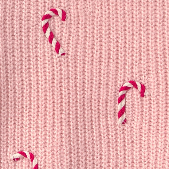 Carter's Toddler Girls Holiday Crew Neck Long Sleeve Pullover Sweater