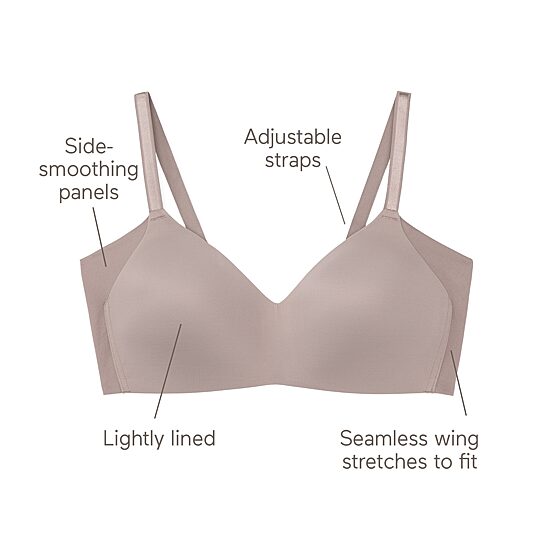Warners® Play It Cool® Stay Cool and Dry Wireless Lift Comfort Bra RN3281A