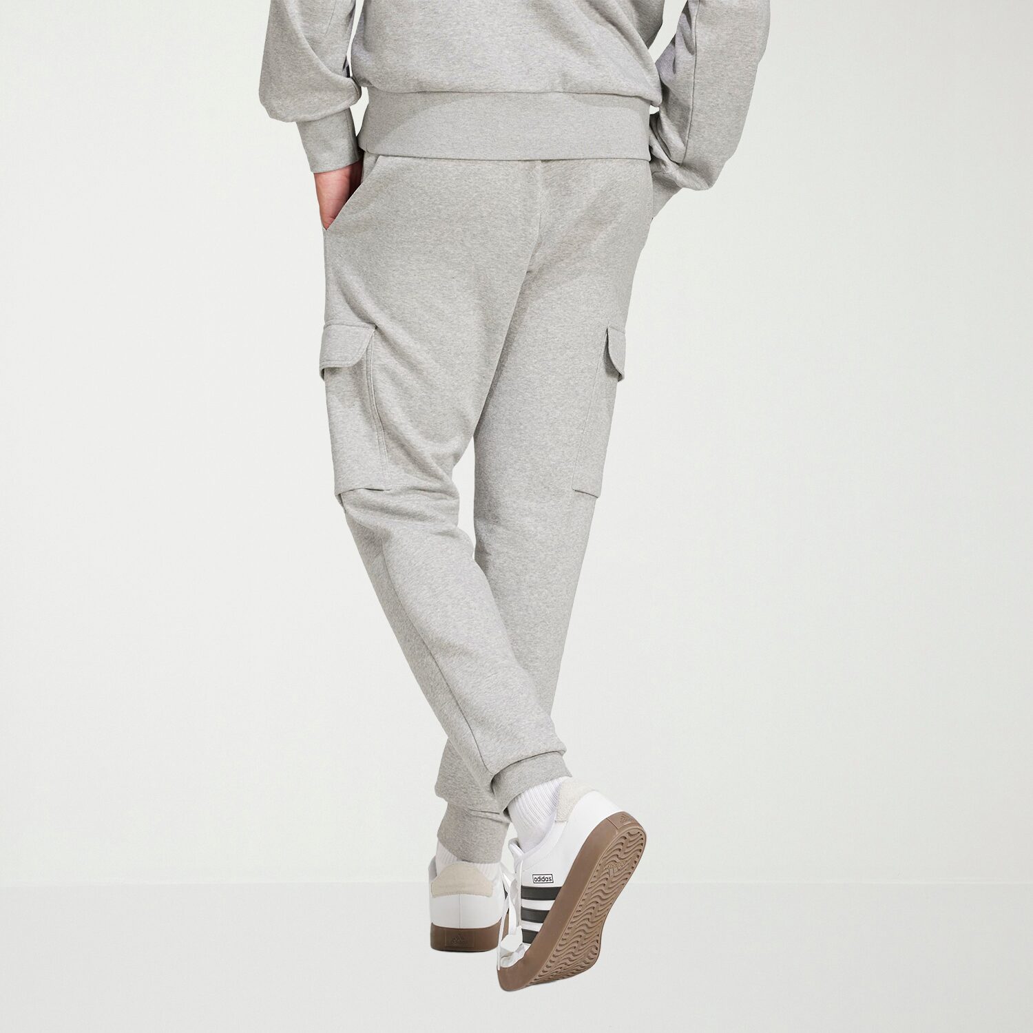 adidas Sweatpants Essentials Fleece Mens Cuffed Regular Fit Active Jogger Pant
