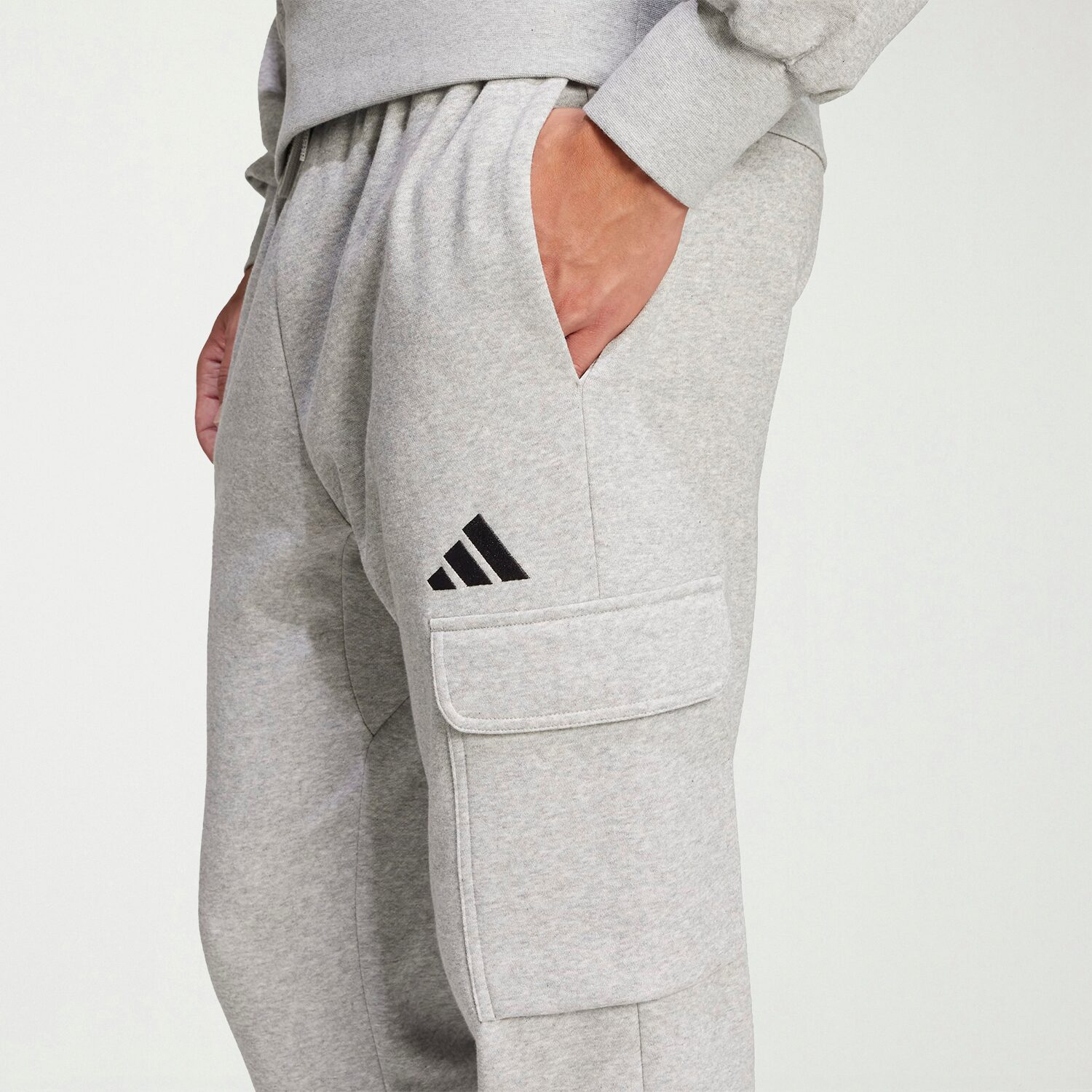 adidas Sweatpants Essentials Fleece Mens Cuffed Regular Fit Active Jogger Pant