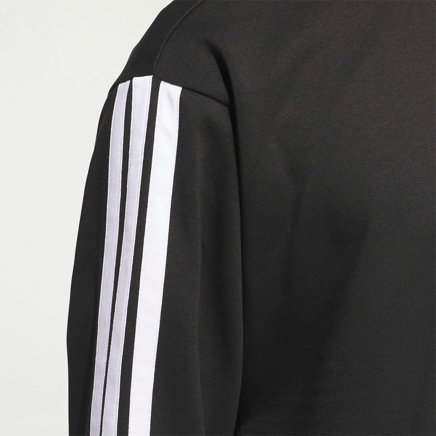 adidas Essentials 3stripe Mens Mock Neck Long Sleeve Active Quarter-Zip Pullover
