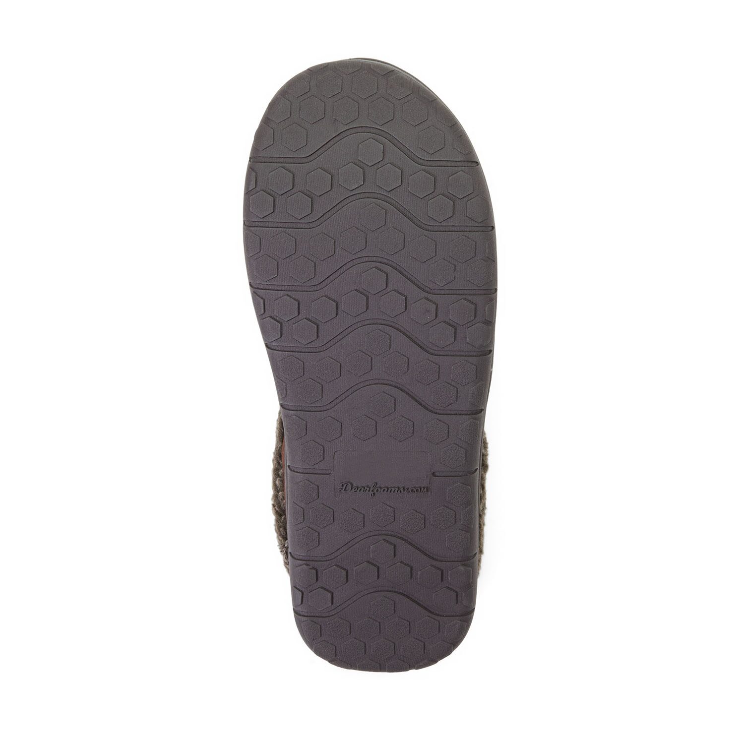 Dearfoams Brendan With Berber Cuff Mens Clog Slippers