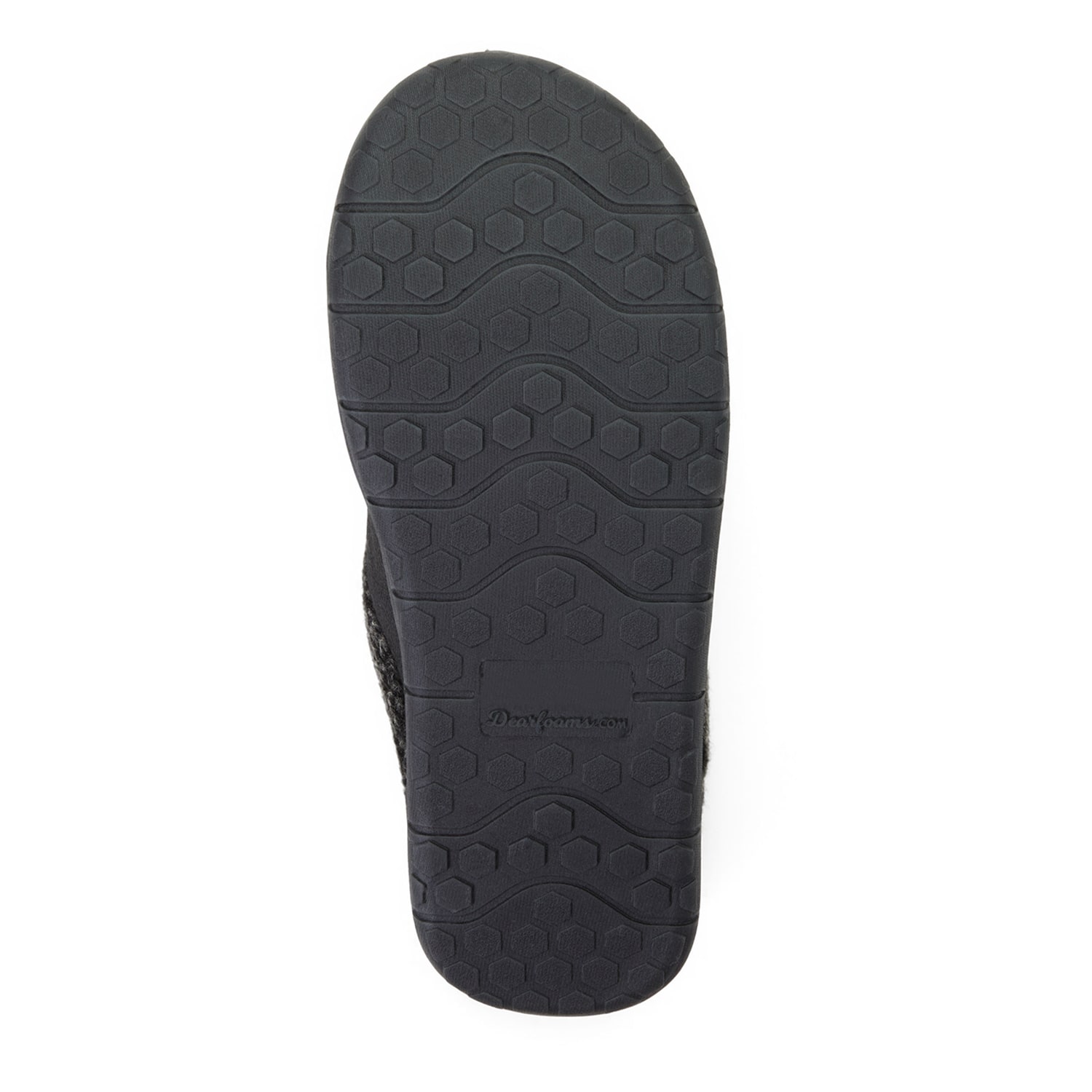 Dearfoams Brendan Twill Mens Clog Slippers