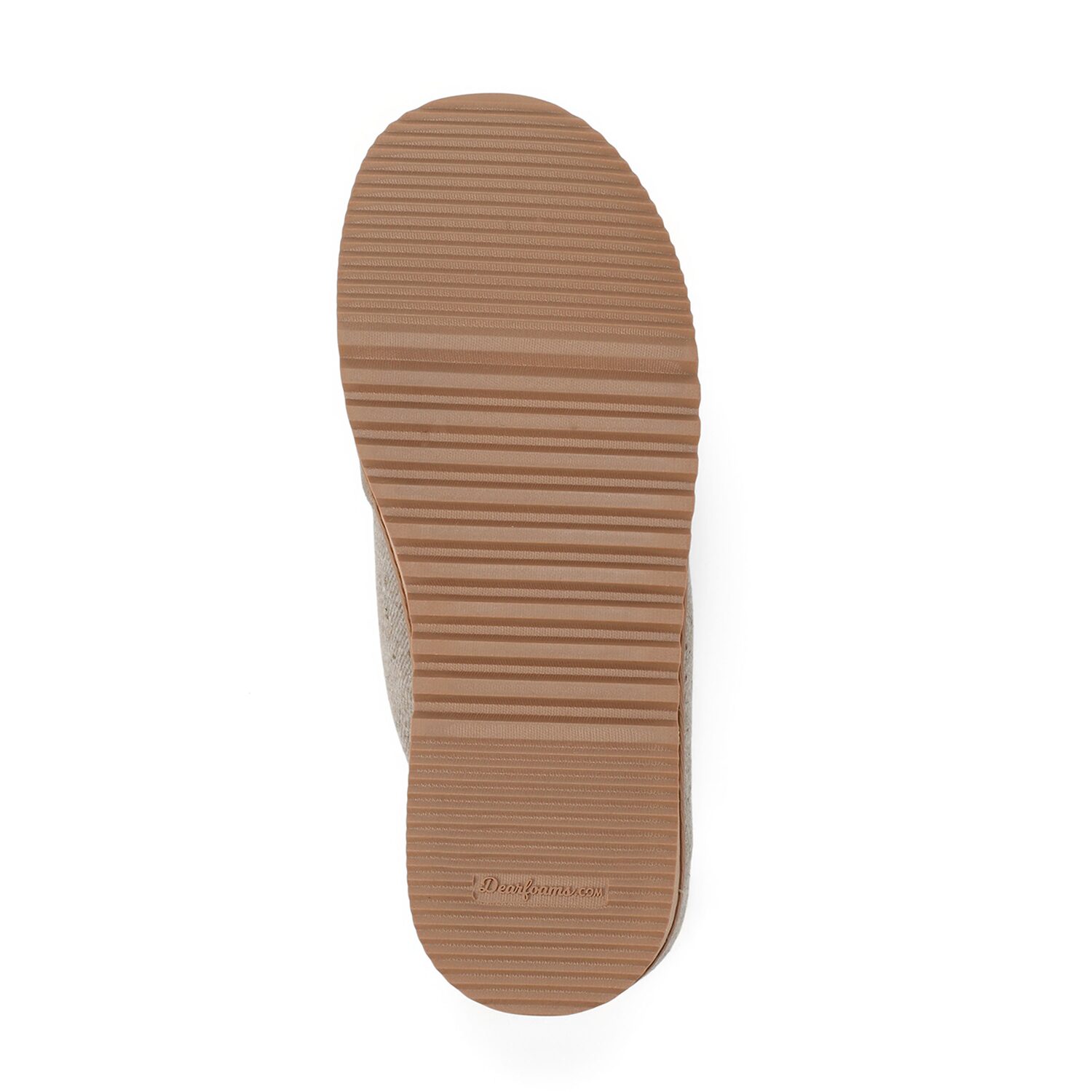 Dearfoams Aldan Notch Mens Clog Slippers