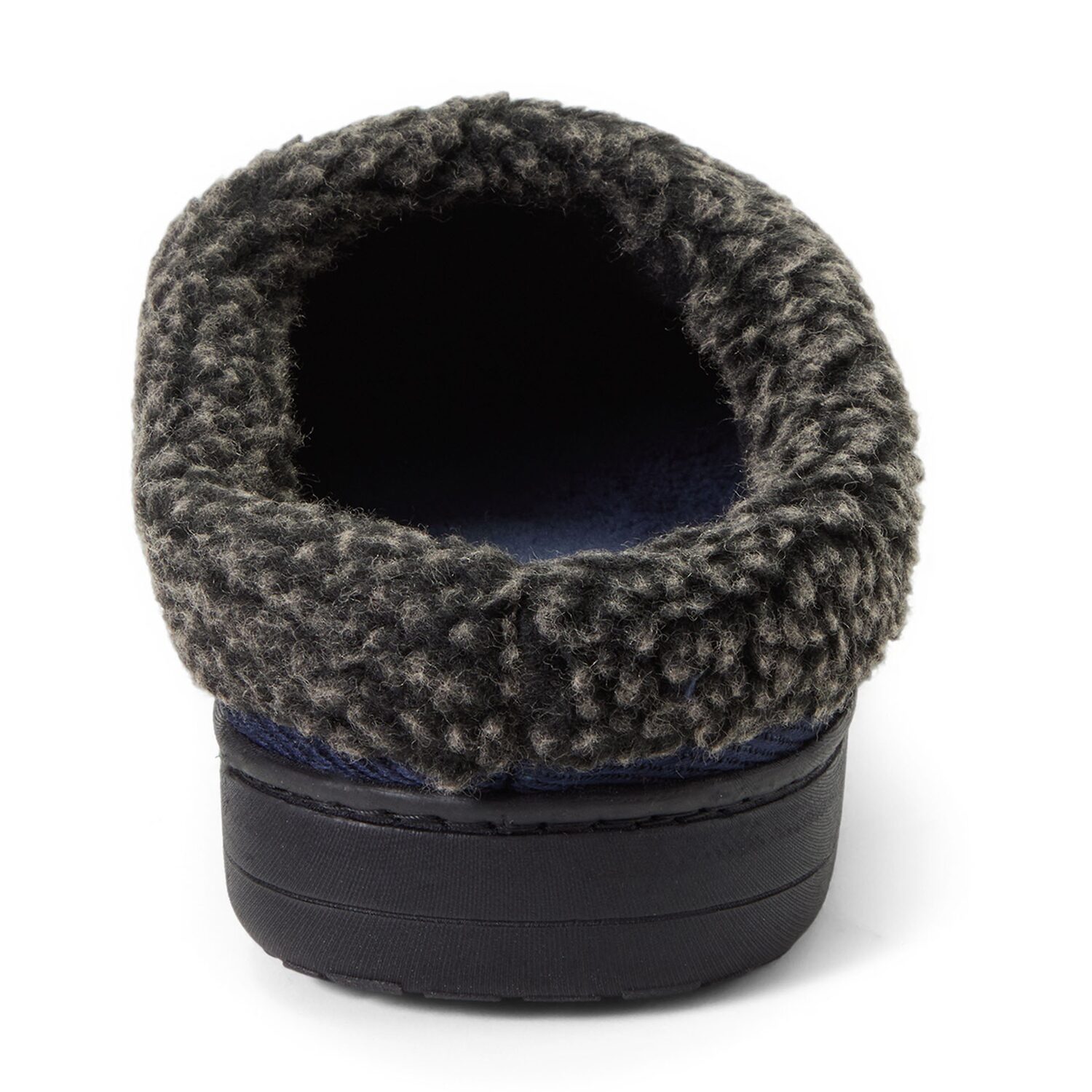 Dearfoams Brendan Twill W Whipstitch Mens Clog Slippers