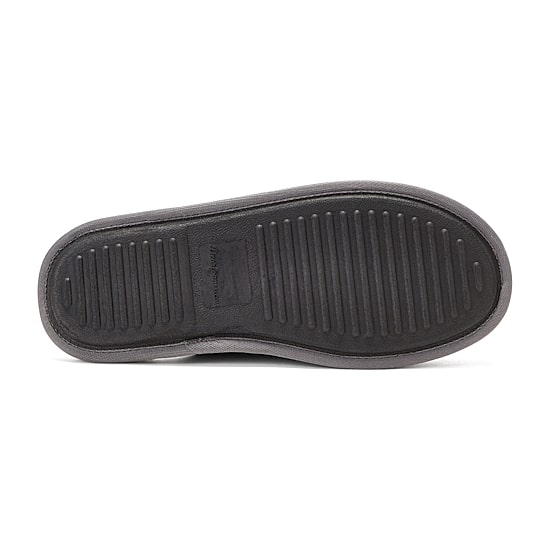 Dearfoams Kirk Genuine Suede Scuff With Prayer Seam - Whole Sizing Mens Clog Slippers
