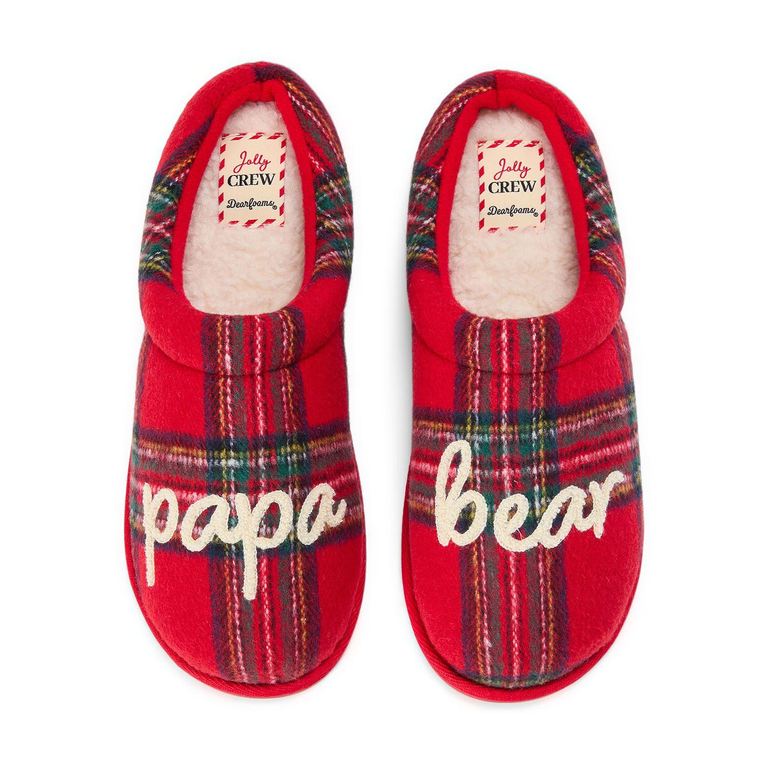 Dearfoams Cozy Mens Clog Slippers