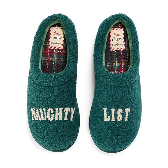 Dearfoams Cozy Mens Clog Slippers