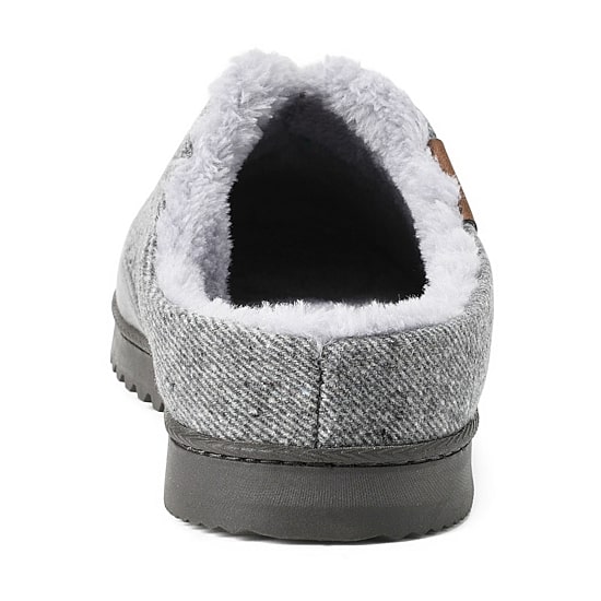 Dearfoams Aldan Notch Mens Clog Slippers