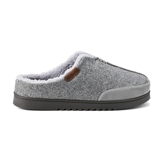 Dearfoams Aldan Notch Mens Clog Slippers