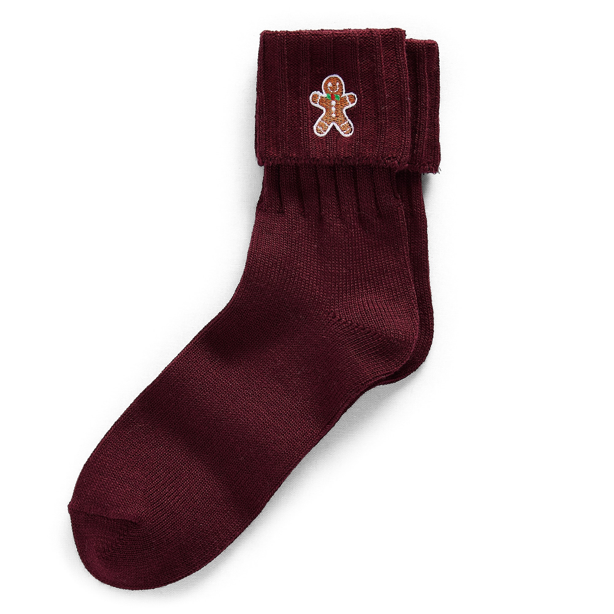 Mixit Holiday Socks Womens 1 Pair Turncuff