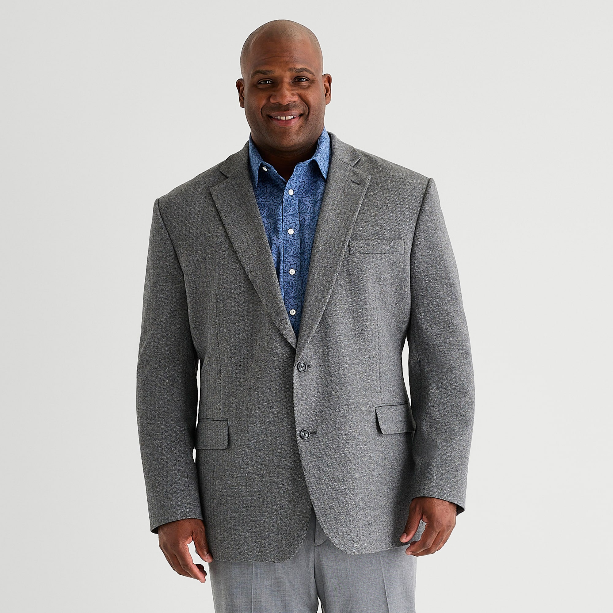 Stafford Mens Big and Tall Classic Fit Sport Coat