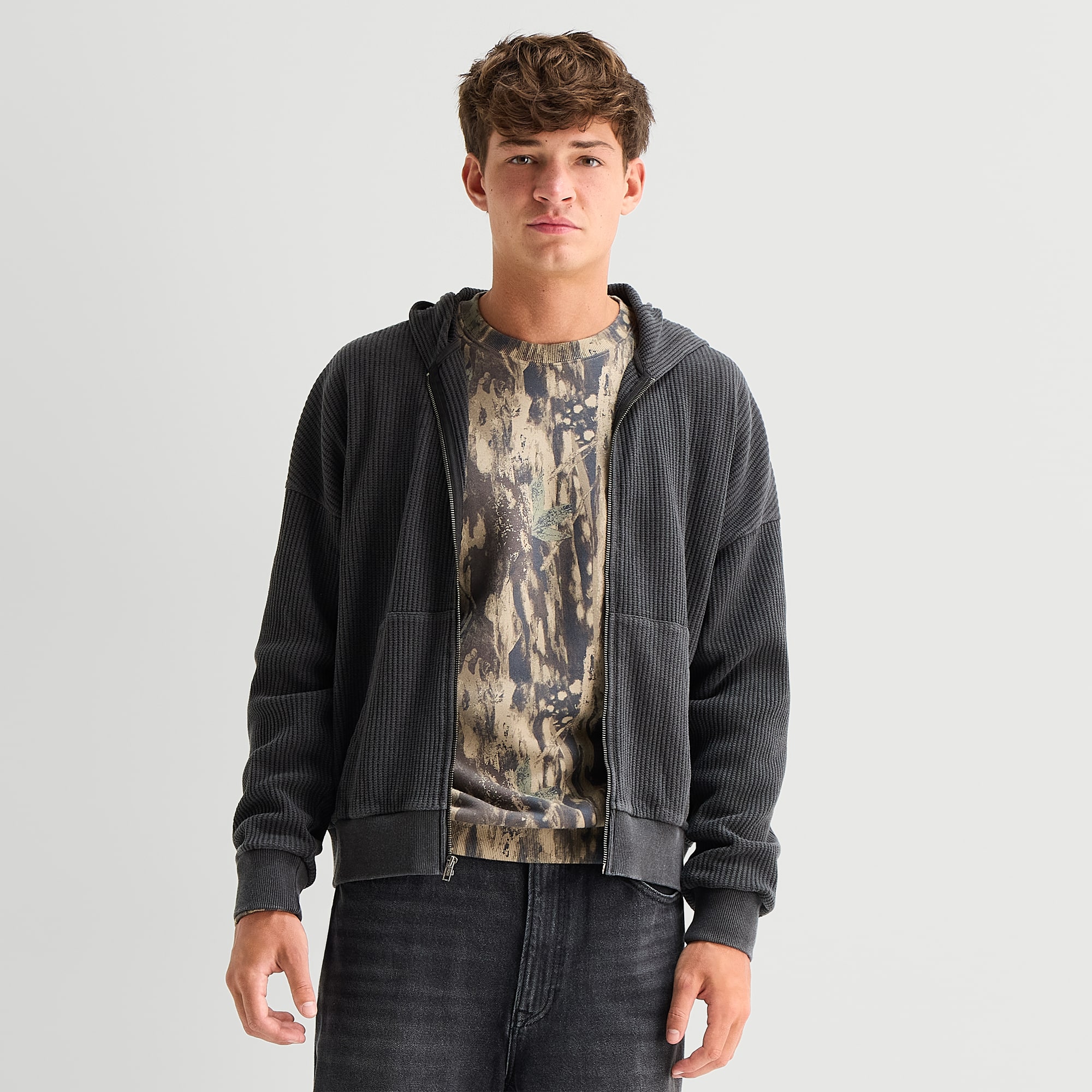Arizona Mens Hooded Long Sleeve Sweatshirt
