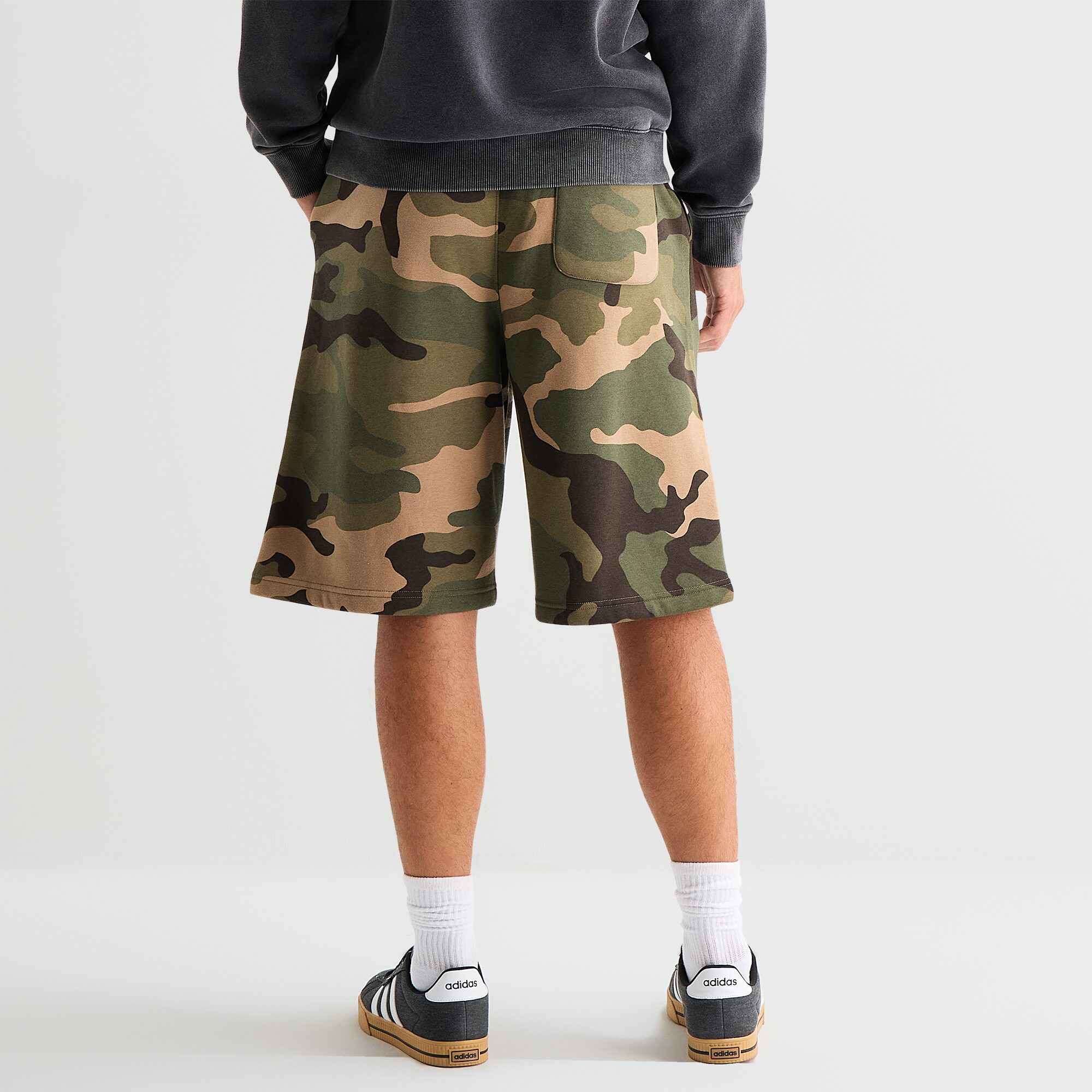 Arizona Baggy Fit Fleece Mens 12" Pull-On Short