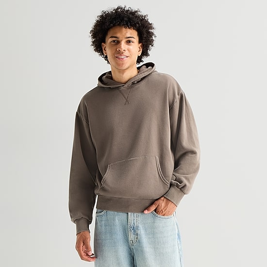 Arizona Mens Long Sleeve Fleece Hoodie