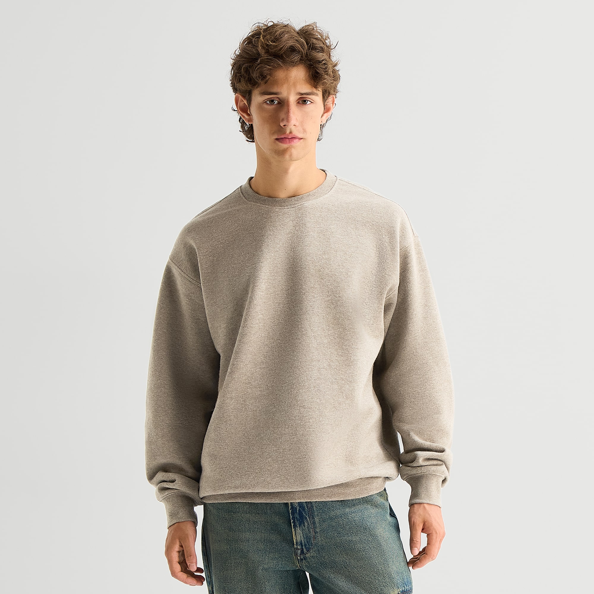 Arizona Mens Crew Neck Long Sleeve Sweatshirt