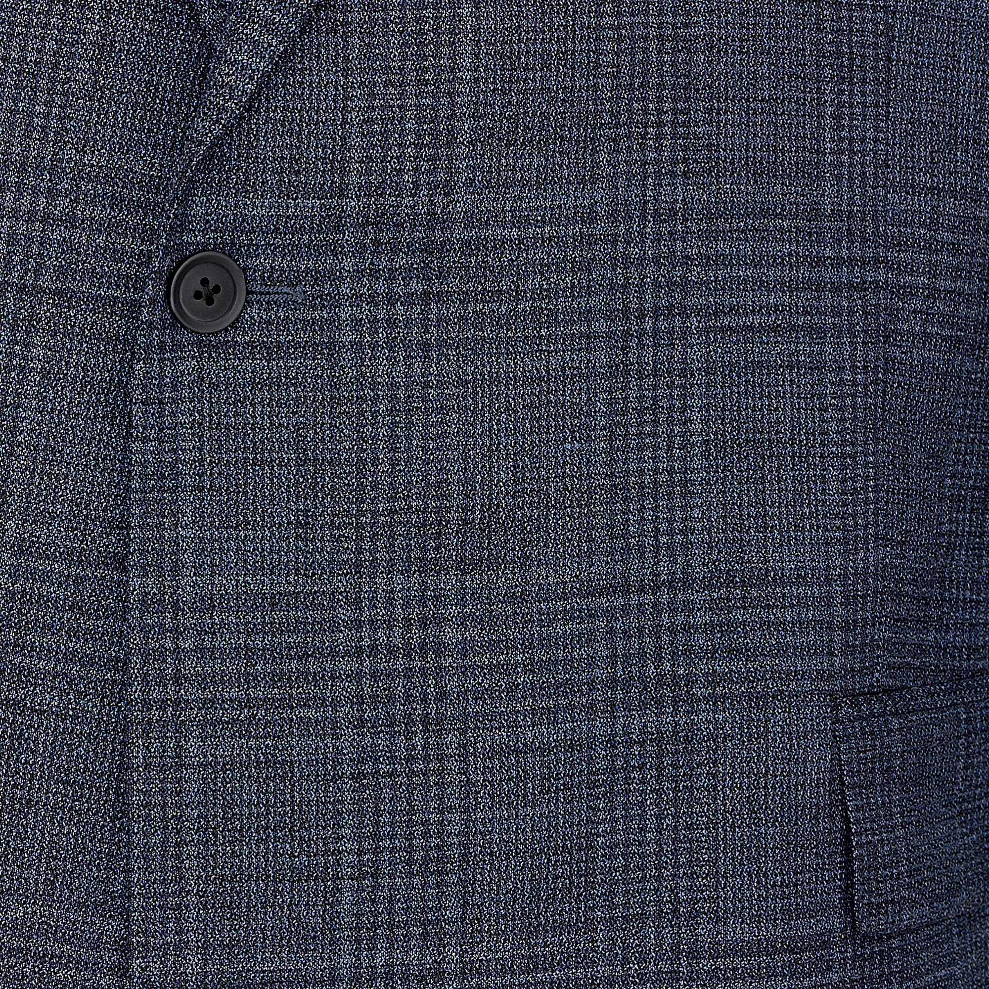 J. Ferrar Ultra Comfort Mens Big and Tall Plaid Regular Fit Sport Coat