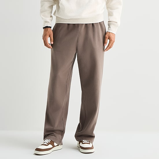 Arizona Mens Loose Fit Fleece Sweatpant