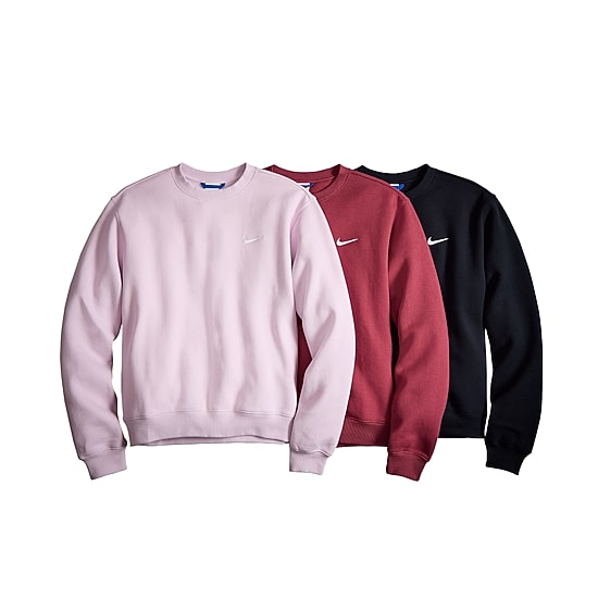 Nike Womens Crew Neck Long Sleeve Sweatshirt