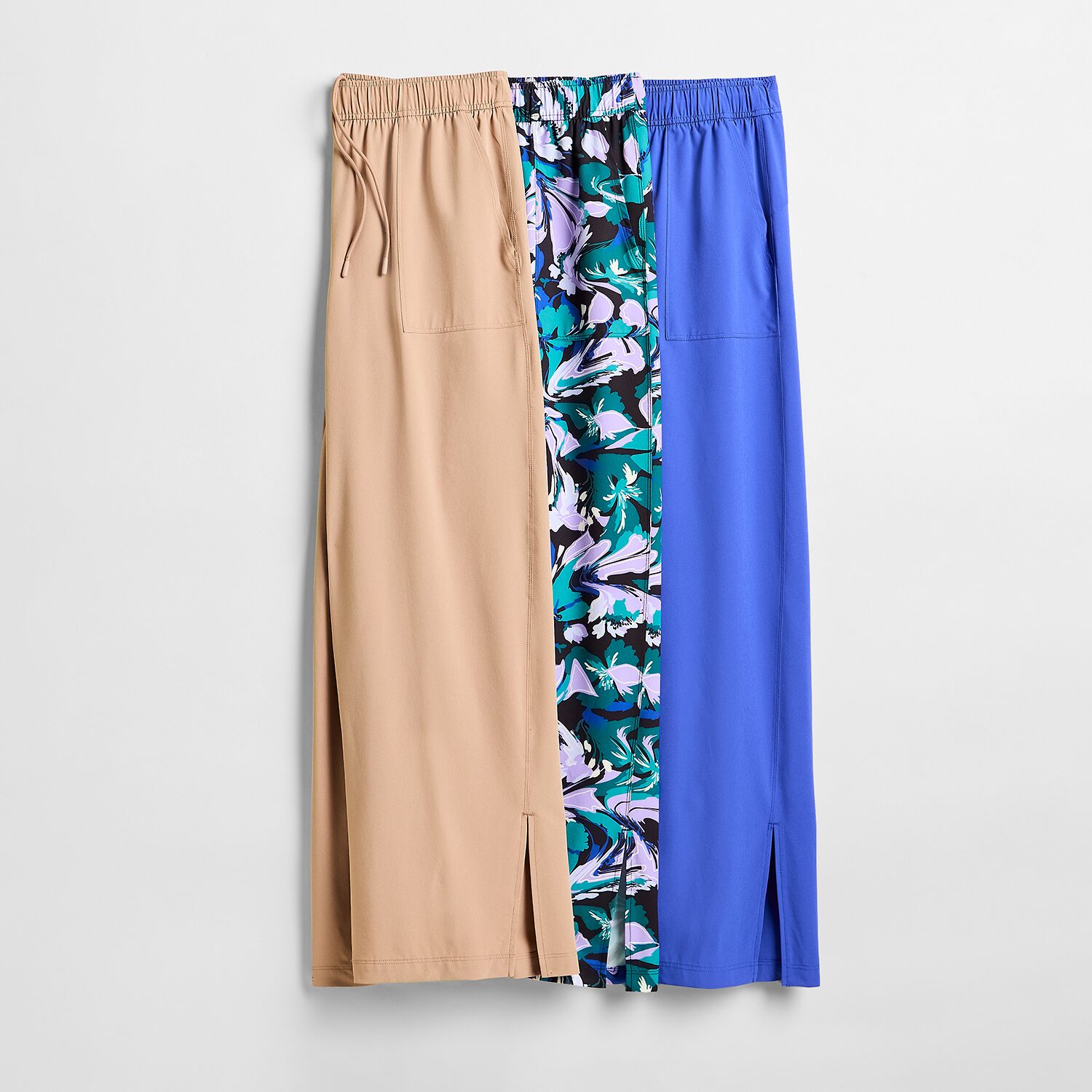 Xersion Womens Wide Leg Mid Rise Regular Fit Track Pant