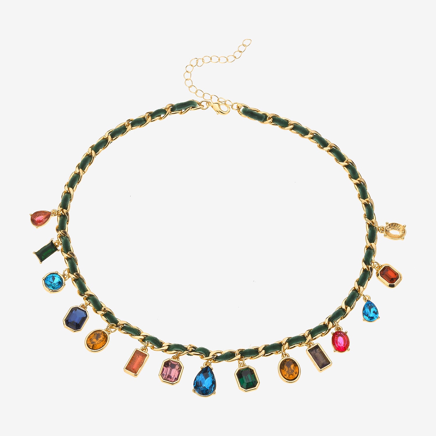 Bijoux Bar Womens 17 Inch Rope Chain Necklace