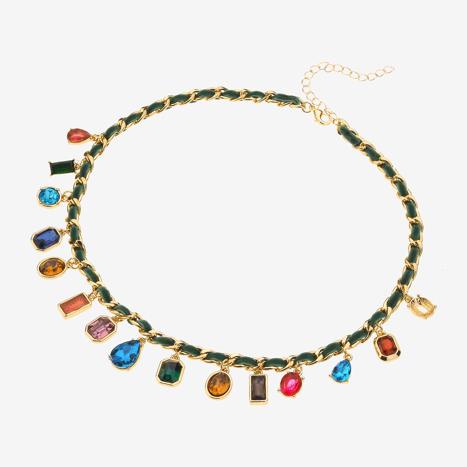 Bijoux Bar Womens 17 Inch Rope Chain Necklace