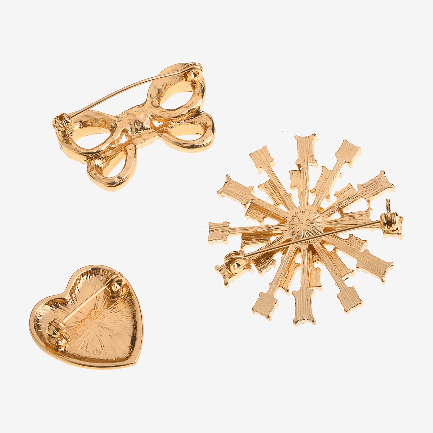 Bijoux Bar Multi Color Glass Brooch
