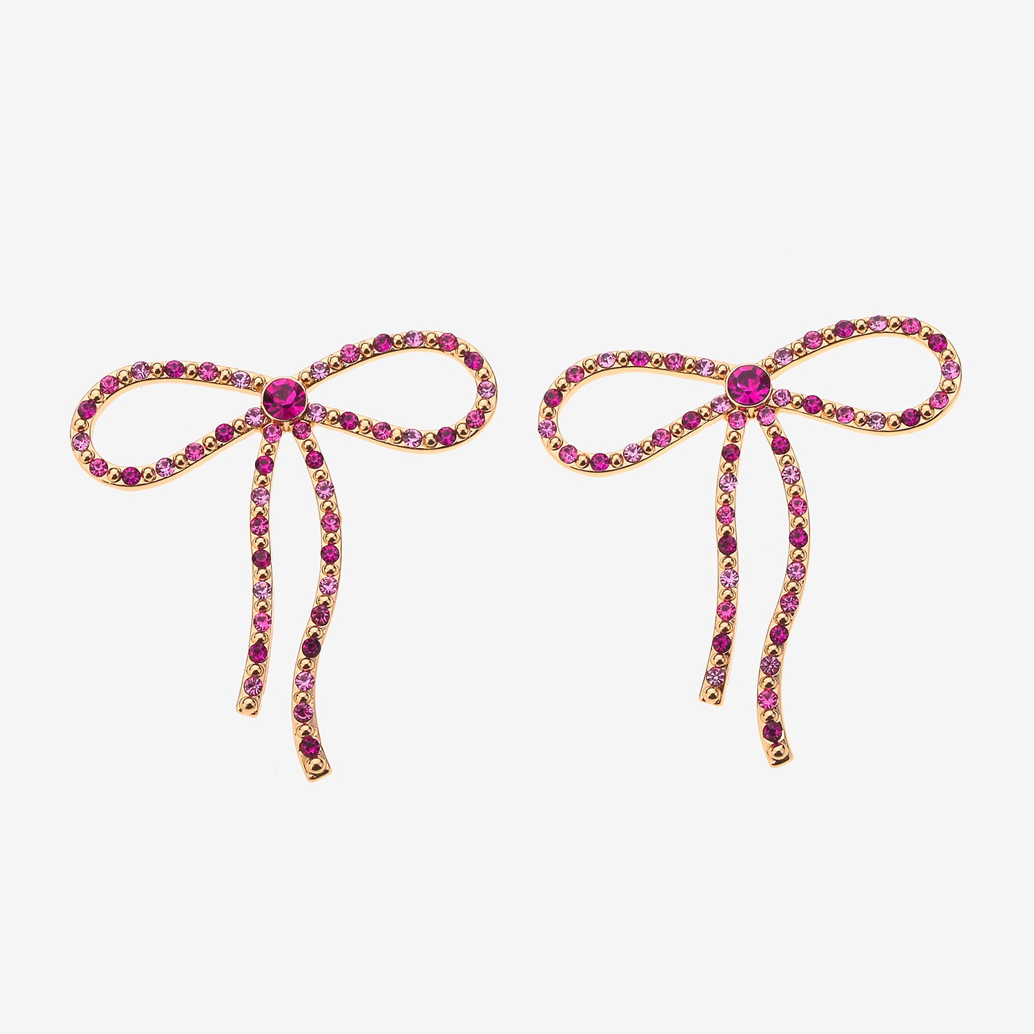 Bijoux Bar Womens Multi Color Glass Round Drop Earrings