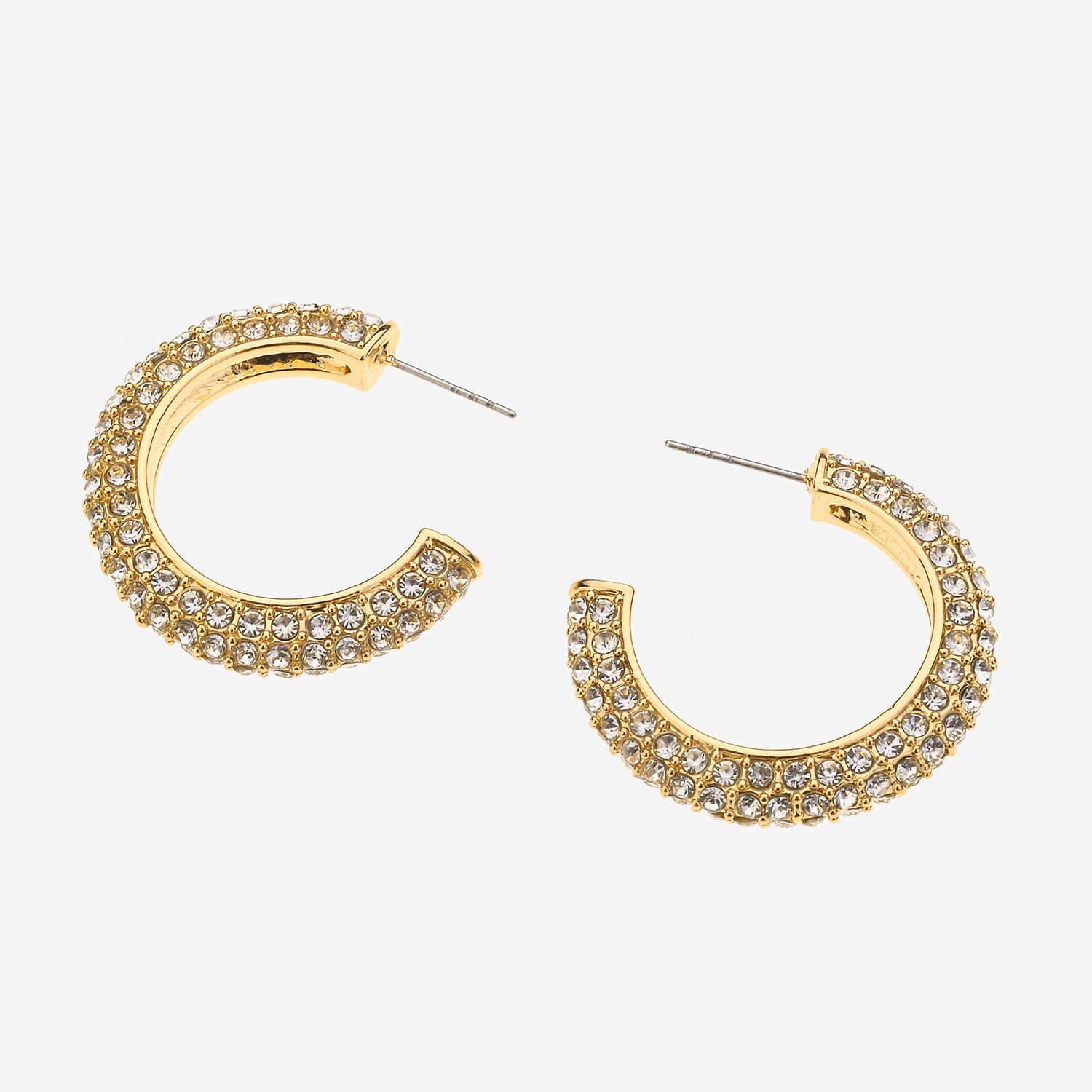 Bold Elements Bold Addiction Womens 10K Gold 1 Pair Earring Set