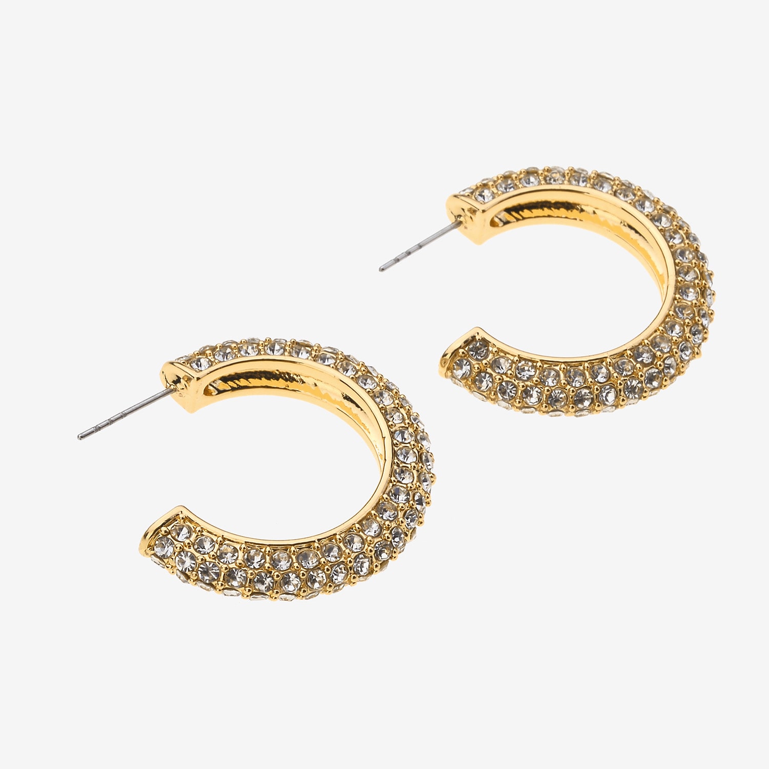Bold Elements Bold Addiction Womens 10K Gold 1 Pair Earring Set