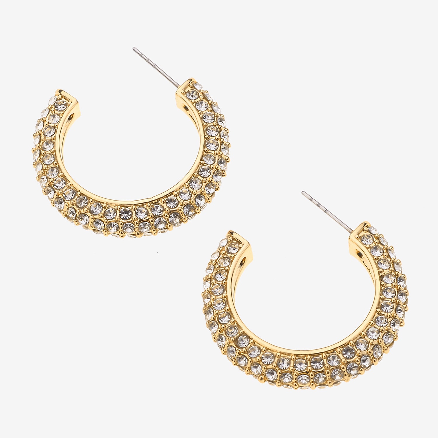 Bold Elements Bold Addiction Womens 10K Gold 1 Pair Earring Set