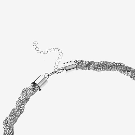 Bold Elements Bold Addiction Womens 18 Inch Collar Necklace