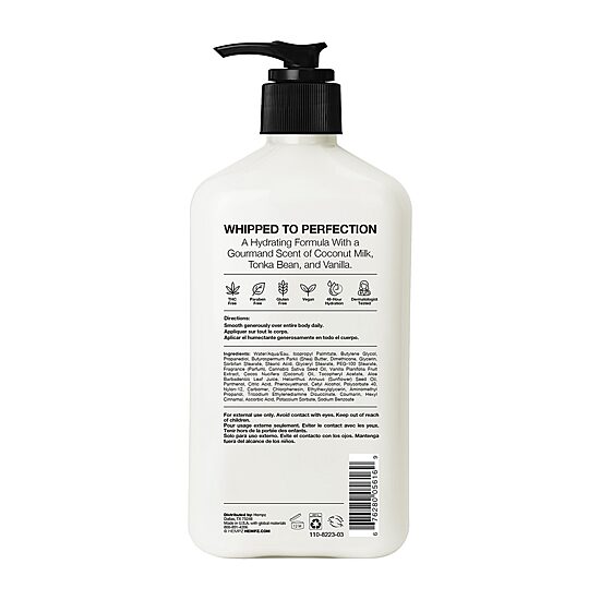Hempz Whipped Vanilla & Coconut Cream Body Moisturizer 17 Oz.​