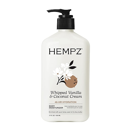 Hempz Whipped Vanilla & Coconut Cream Body Moisturizer 17 Oz.​