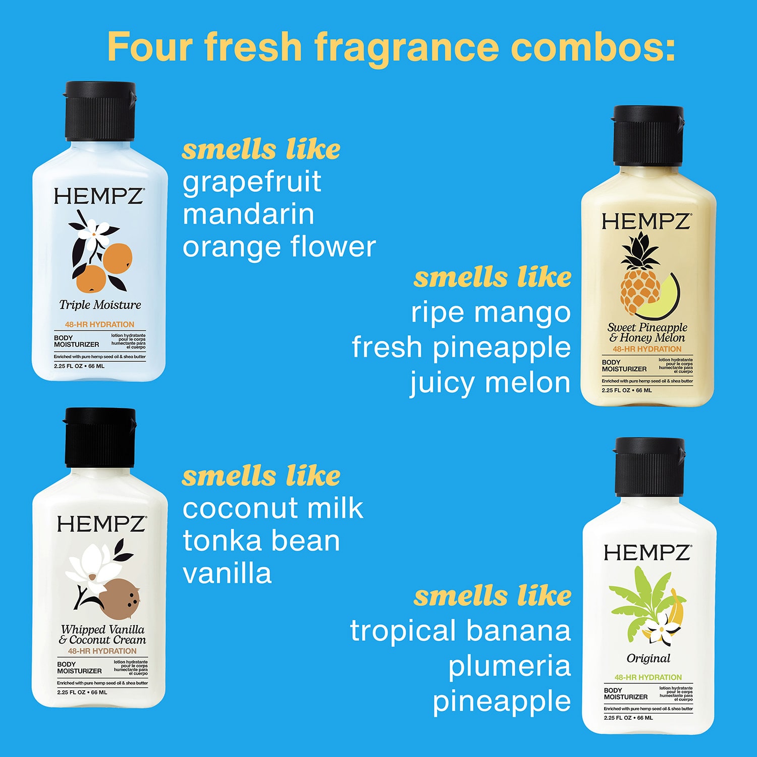 Hempz Mini Moisturizers Hydration Kit