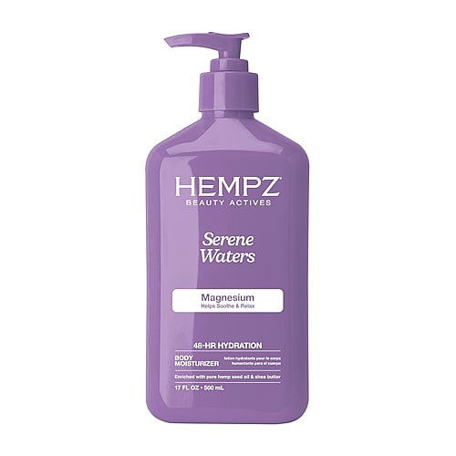 Hempz Serene Waters Body Moisturizer With Magnesium 17 Oz. In No Color