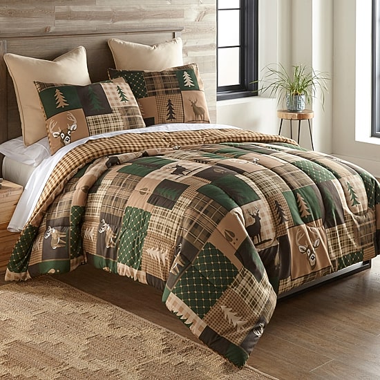 Your Lifestyle By Donna Sharp Green Forest 3-pc. Easy Care Comforter Set