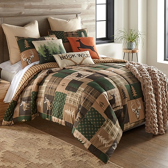 Your Lifestyle By Donna Sharp Green Forest 3-pc. Easy Care Comforter Set