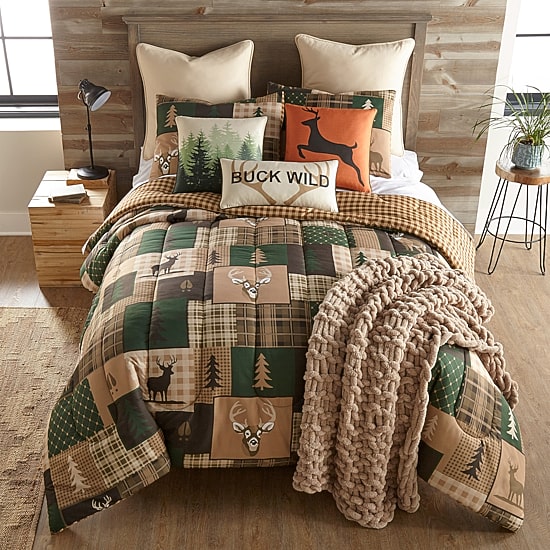 Your Lifestyle By Donna Sharp Green Forest 3-pc. Easy Care Comforter Set