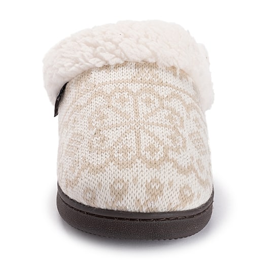 Muk Luks Womens Memory Foam Slip Resistant Clog Slippers