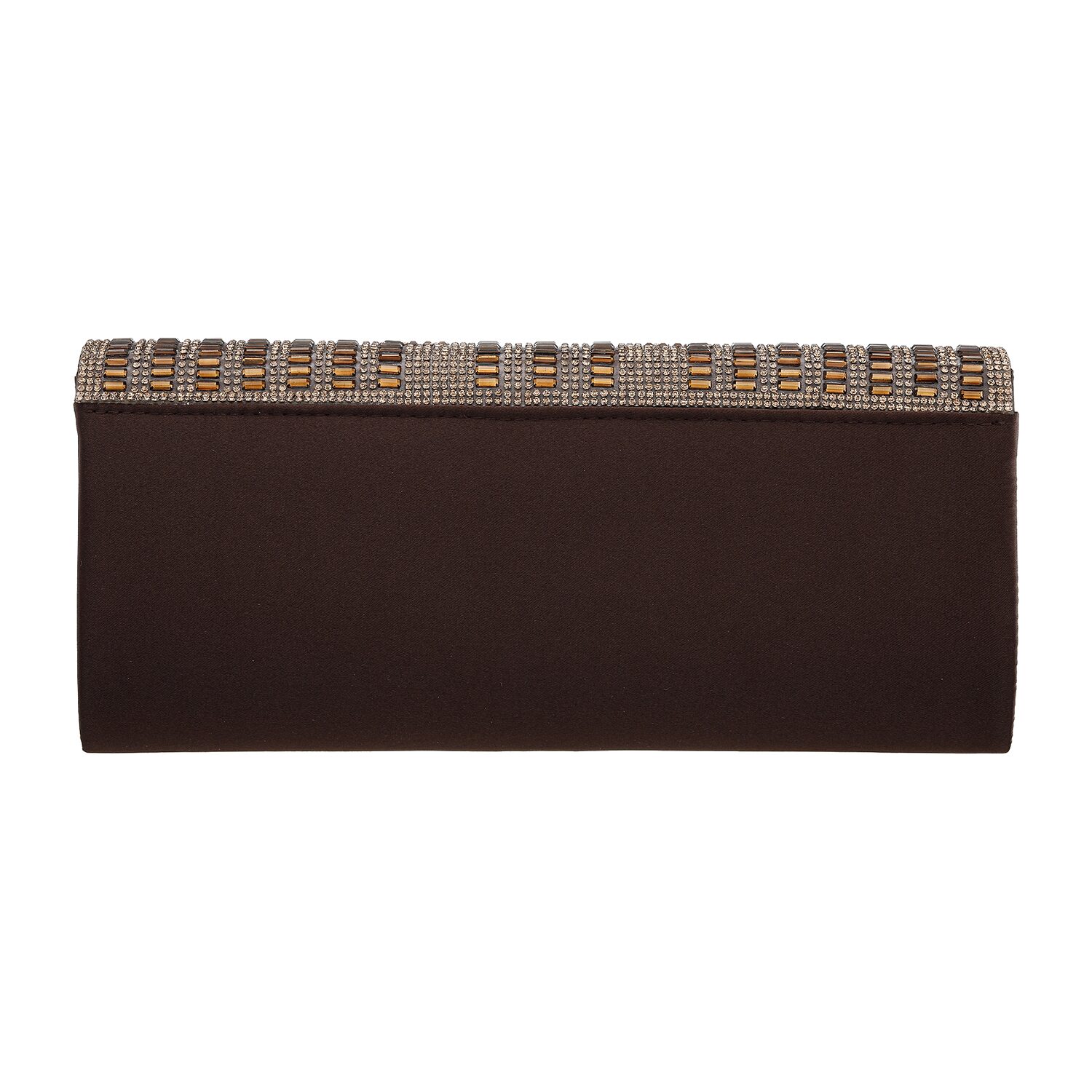 N By Nina Maeveen Crystal Beaded Flap Evening Bag