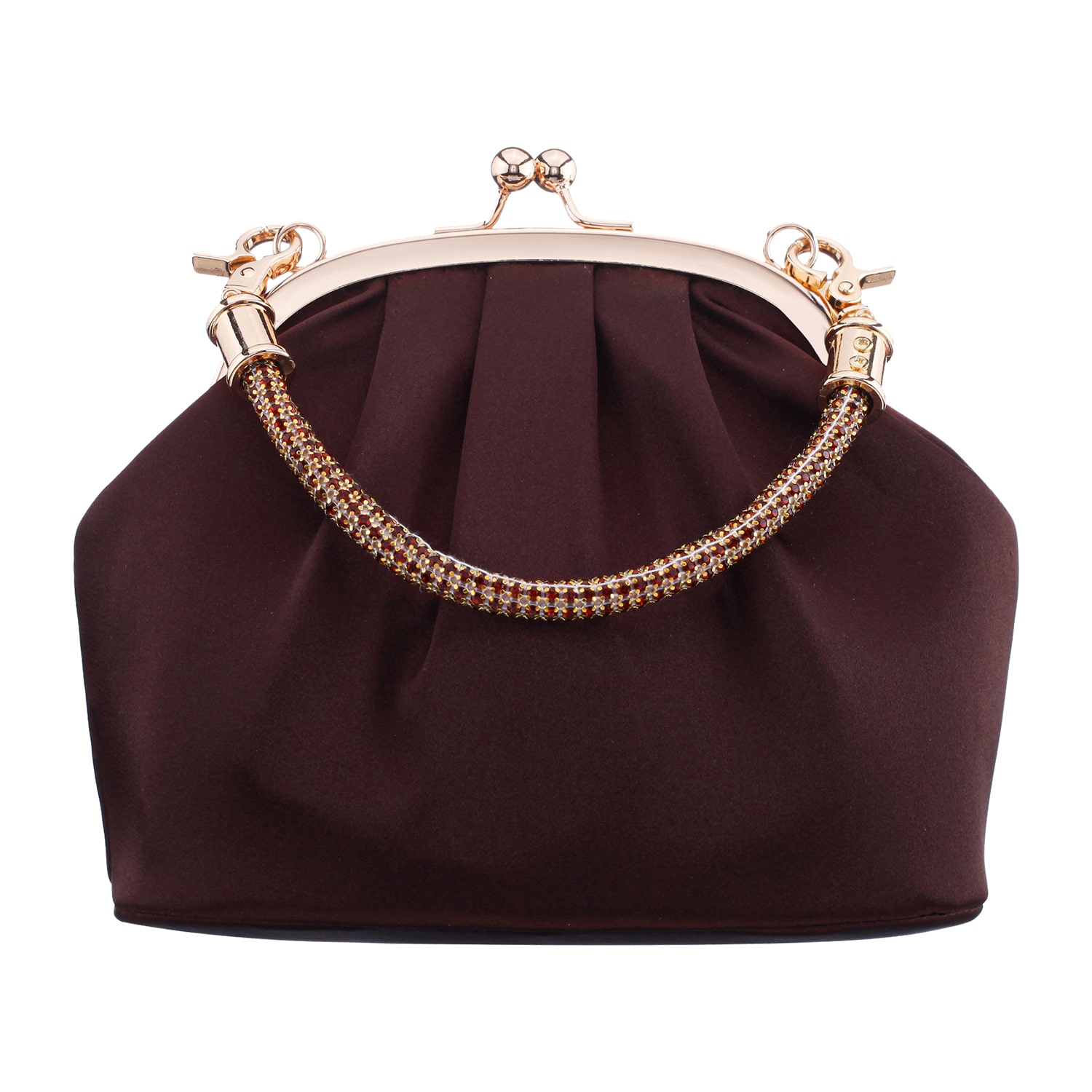 N By Nina Crystal Handle Clutch