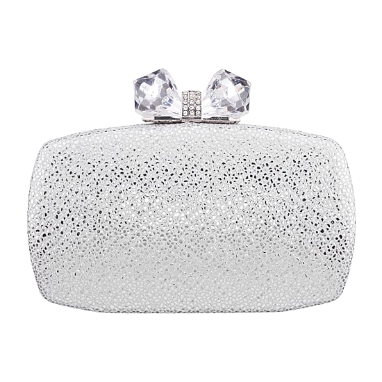 N By Nina Crystal Bow Evening Bag